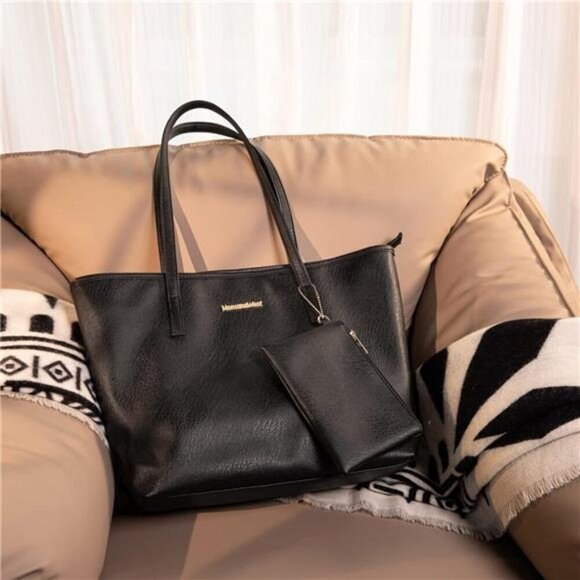 Montana West Tote Bags Vegan Leather Purses and Handbags for Women Top Handle - Picture 6 of 7